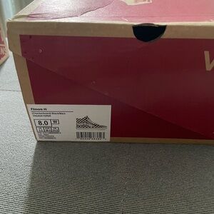 Vans Filmore Hi Black and White Checkerboard Shoes